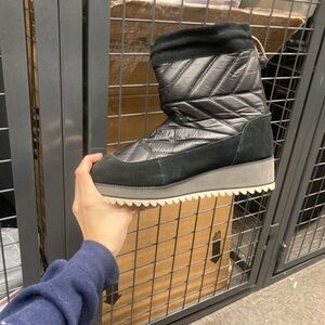 UGG Beck Black Quilted Winter Boots